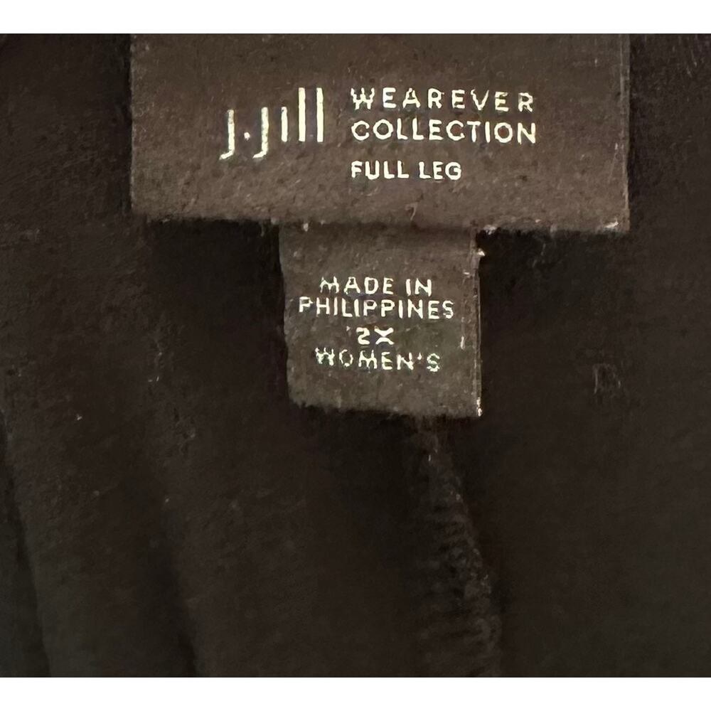J. Jill Wearever Full Leg Pant Black Plus Size 2X - Picture 6 of 7